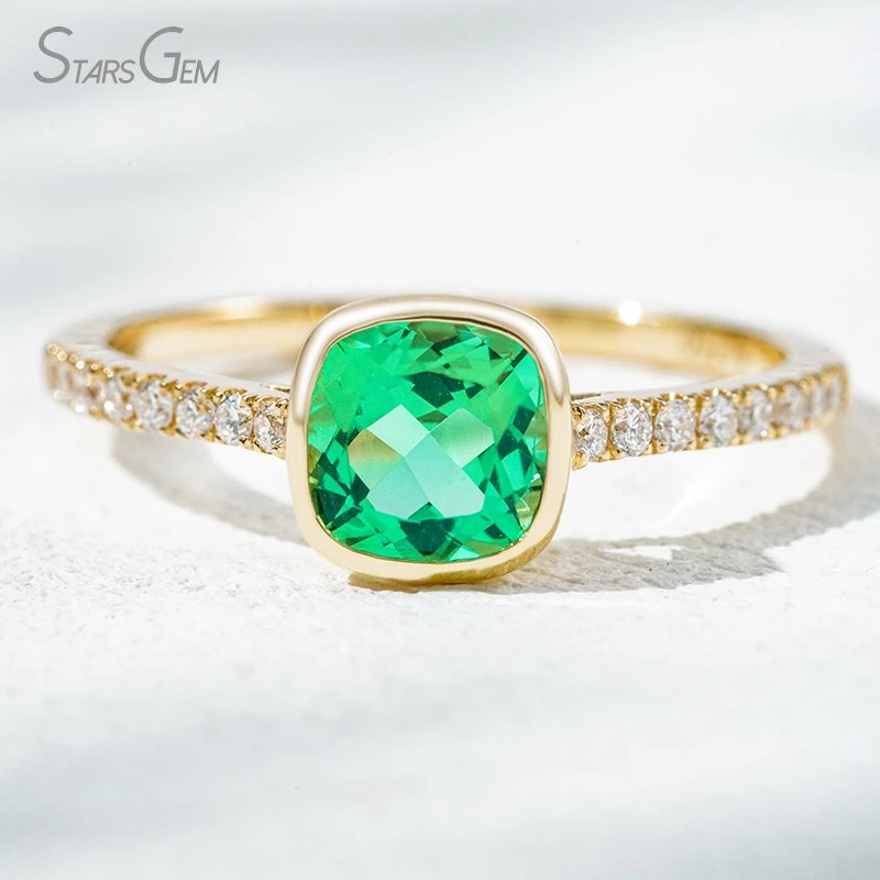 Hydrothermal Emerald Ring best