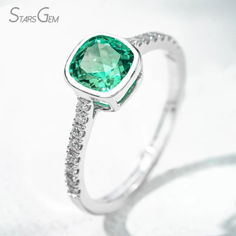 Hydrothermal Emerald Ring suppliers
